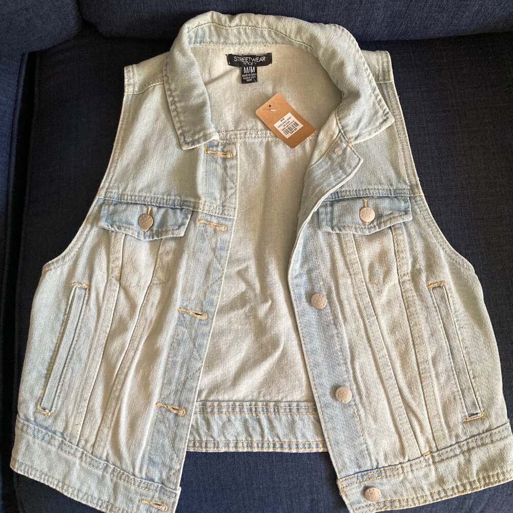 Women's Denim Vest